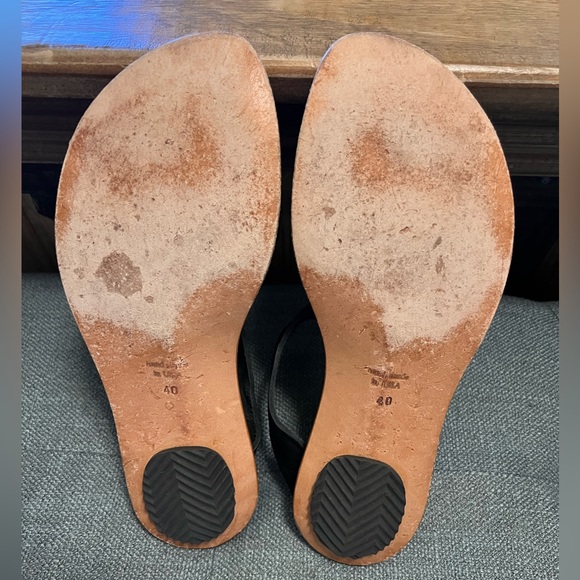 Cydwoq Leather Sandal- EUC, Black Size 40 (10) - Picture 4 of 6